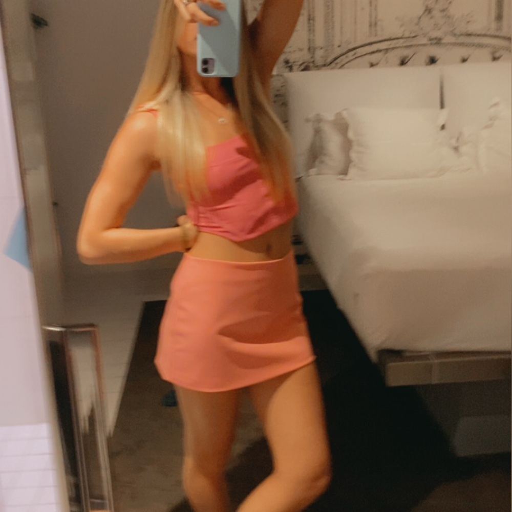 Pink Women's Skirt - Picture 3 of 5